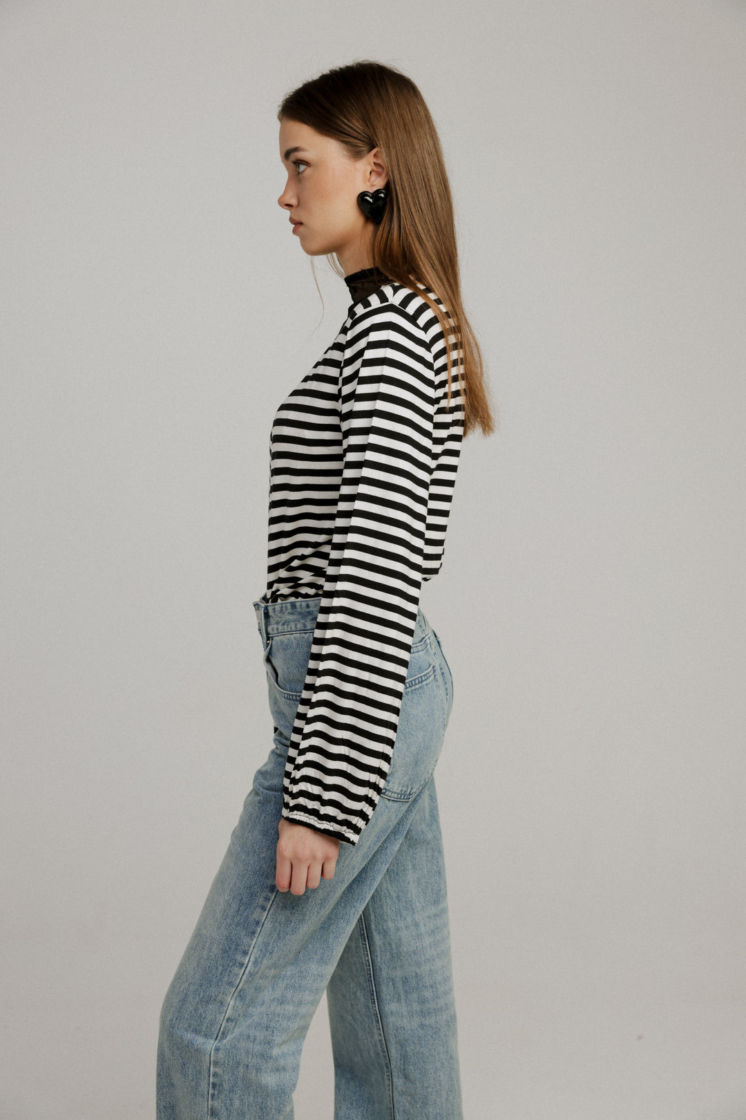 Field Striped Lace Shirt