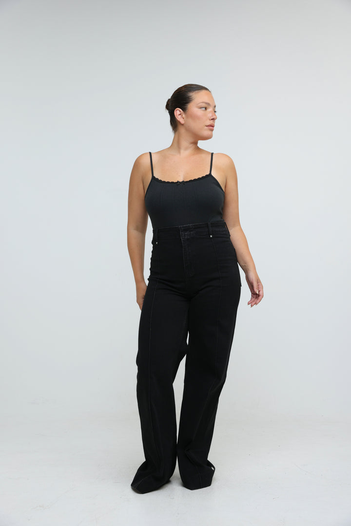 Saba05 Black Bodysuit