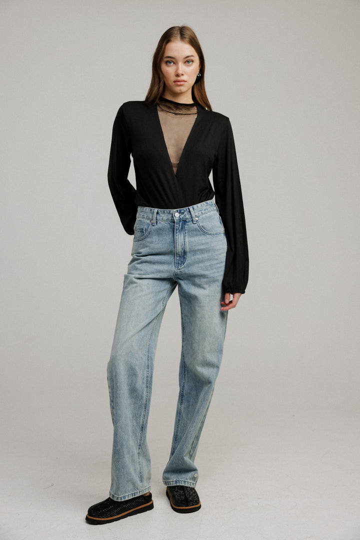 Field Black Mesh Shirt