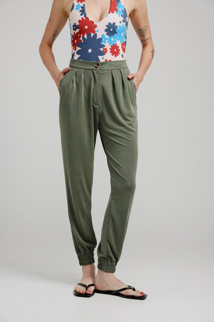 Timeless Olive Green Bottoms