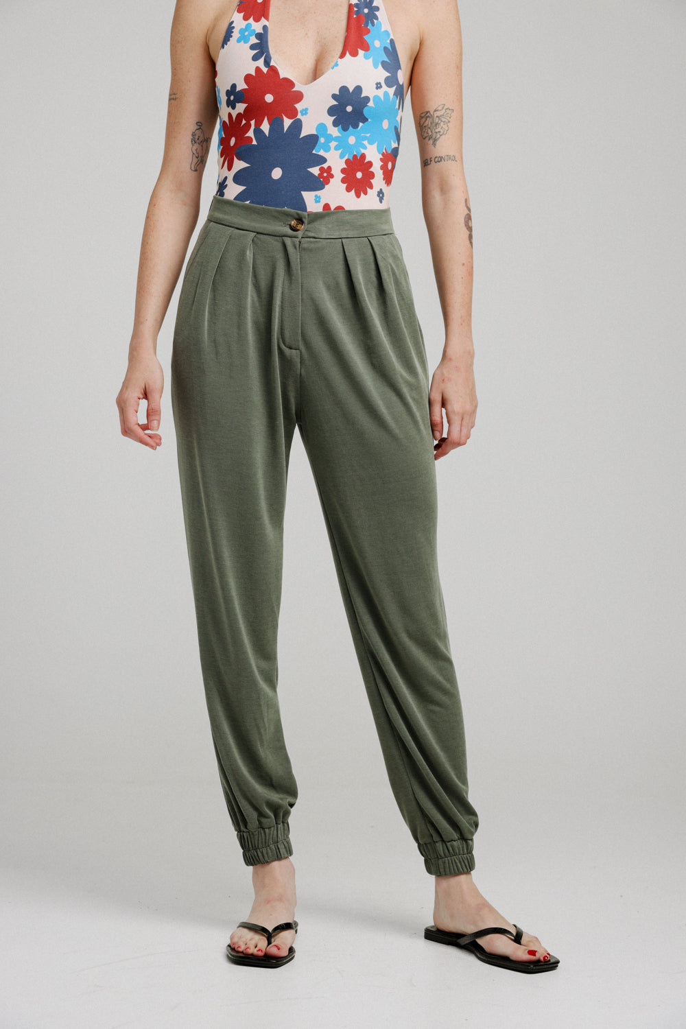 Timeless Olive Green Bottoms