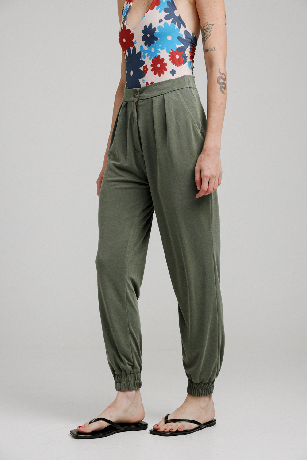 Timeless Olive Green Bottoms