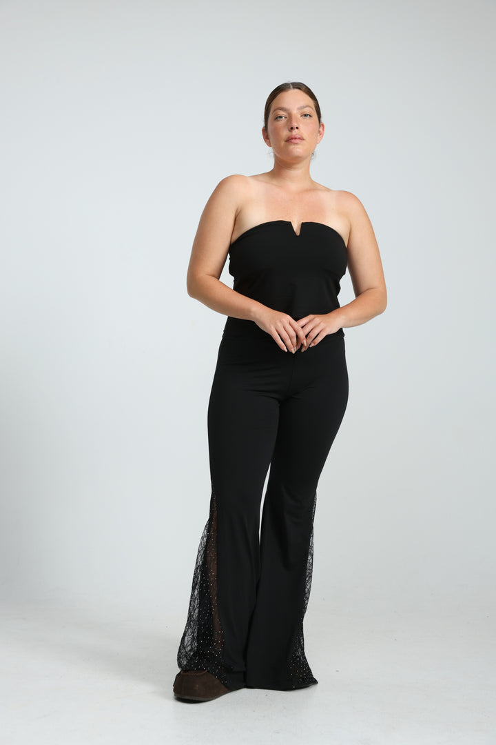 Fantasia Black Strapless Top