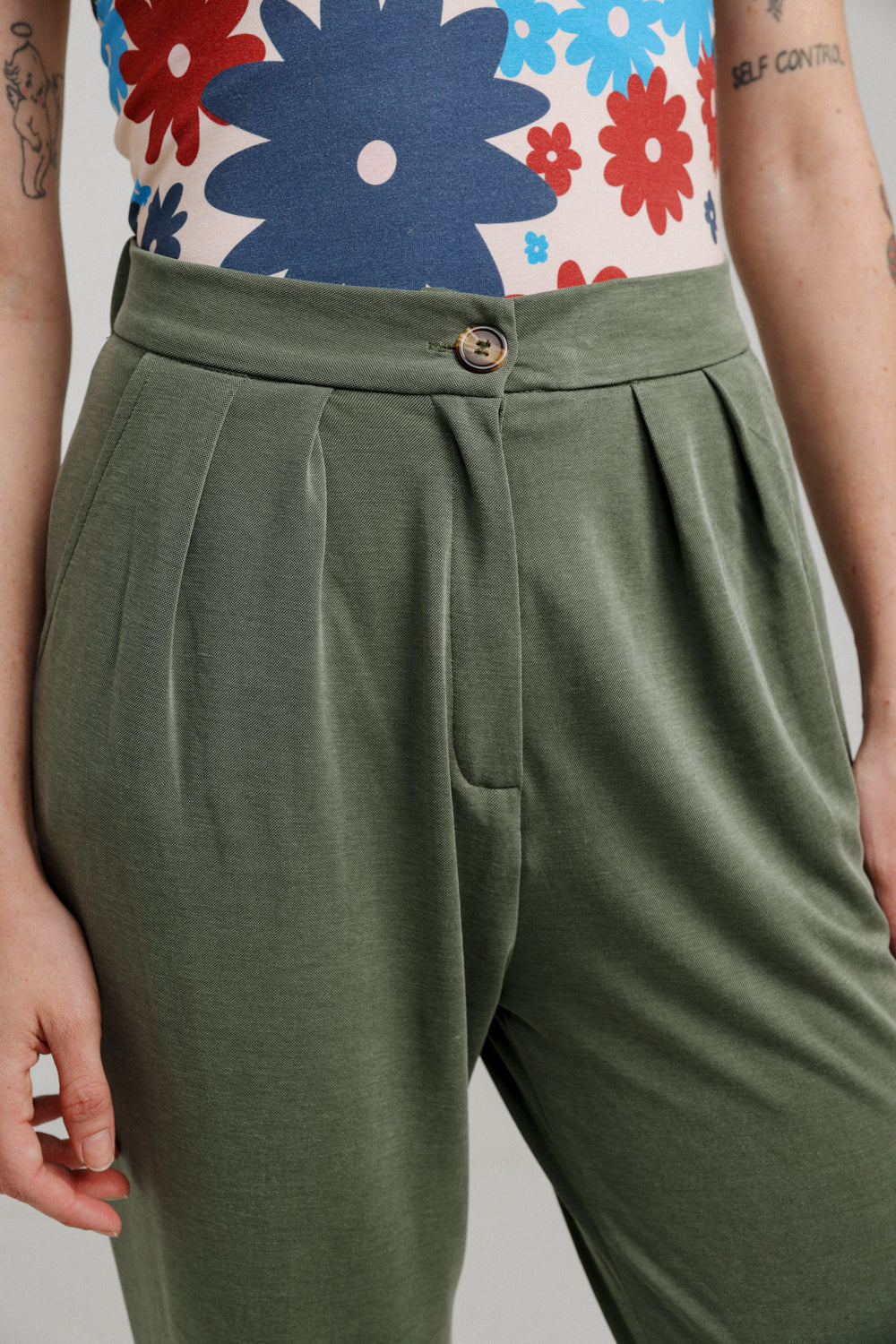 Timeless Olive Green Bottoms