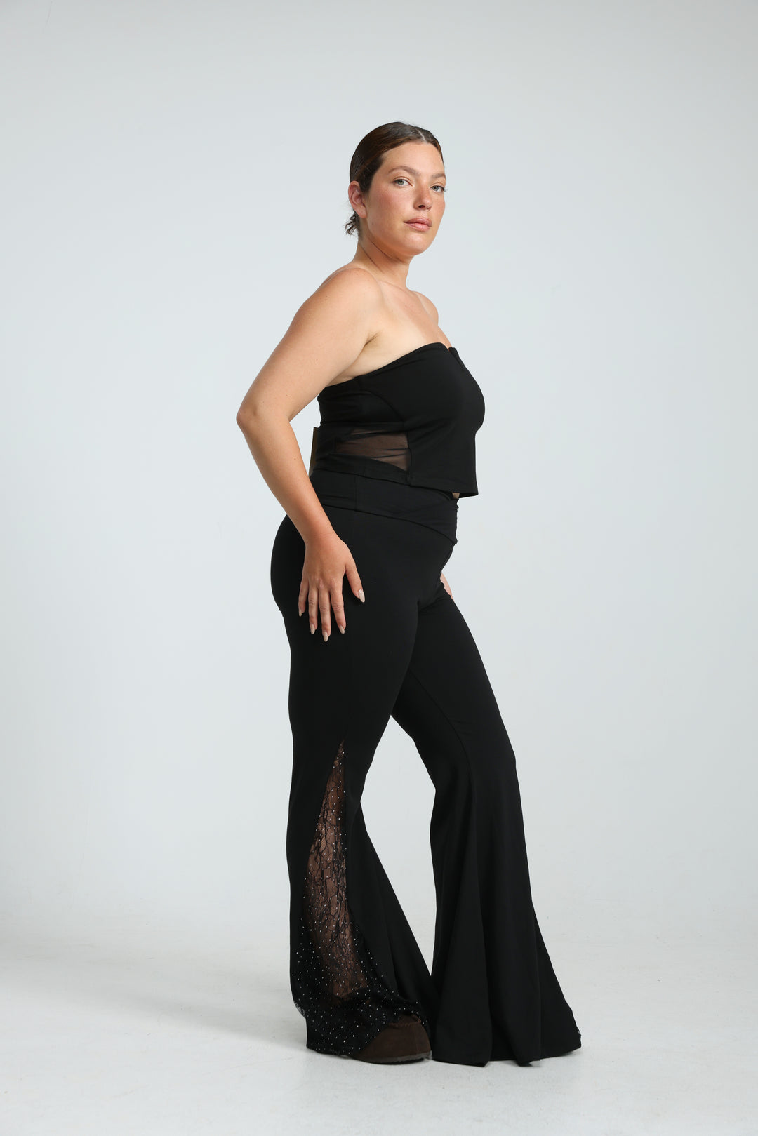 Fantasia Black Strapless Top