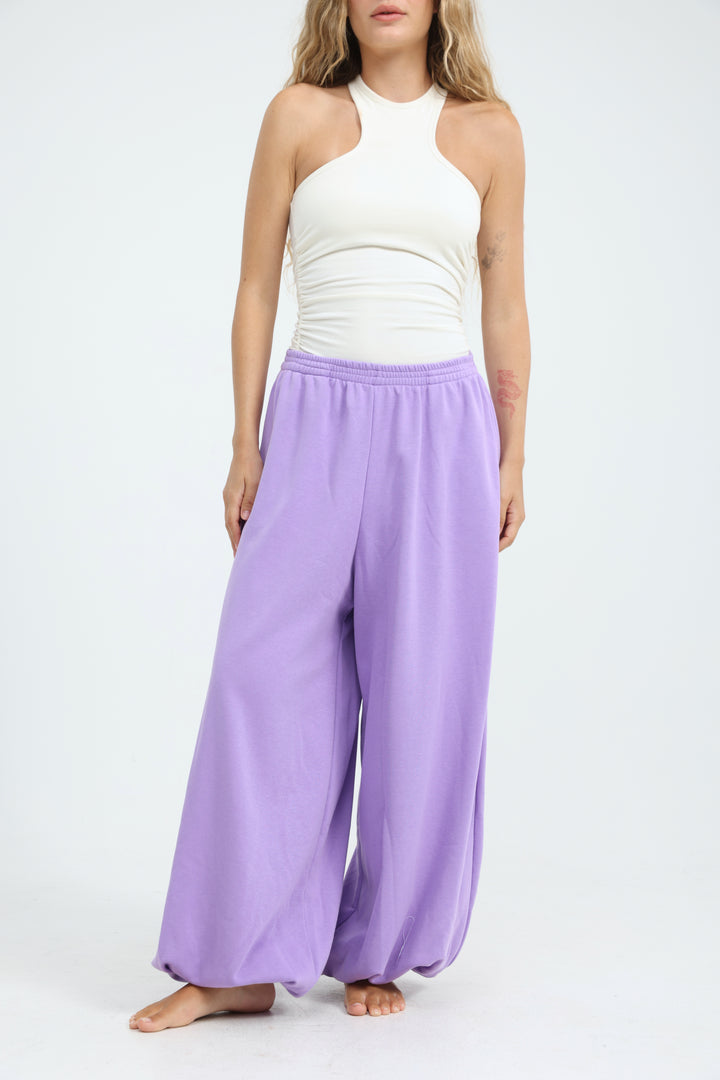 Clean40 Purple Balloon Joggers