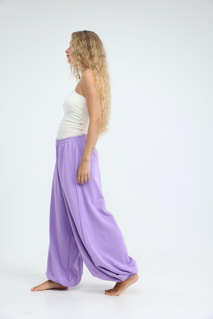 Clean40 Purple Balloon Joggers