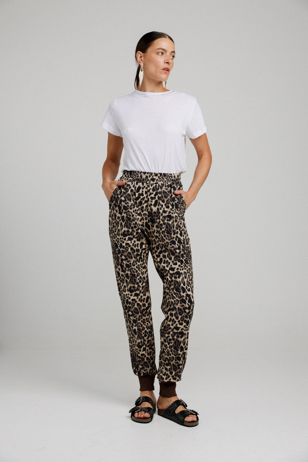 Comfort Leopard Joggers