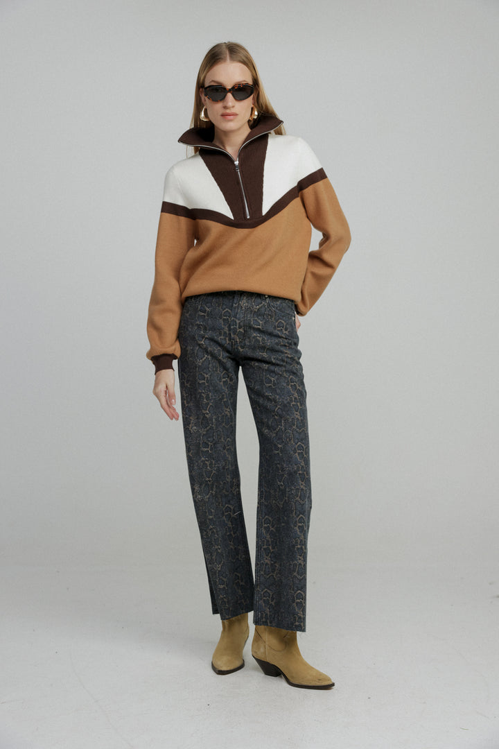 Peer Brown Sweater