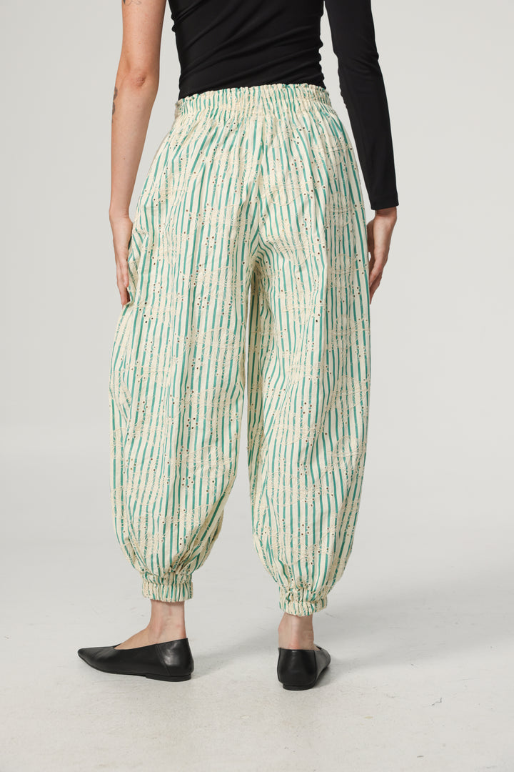 Balloon Green Stripes Bottoms