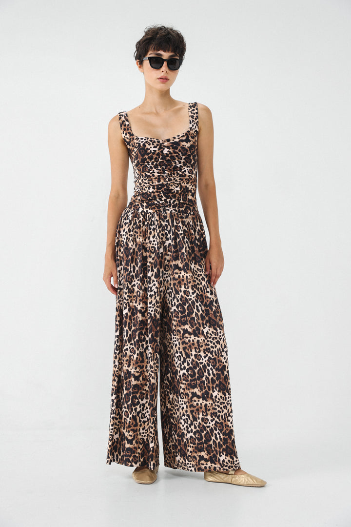 Sunset Leopard Jumpsuit