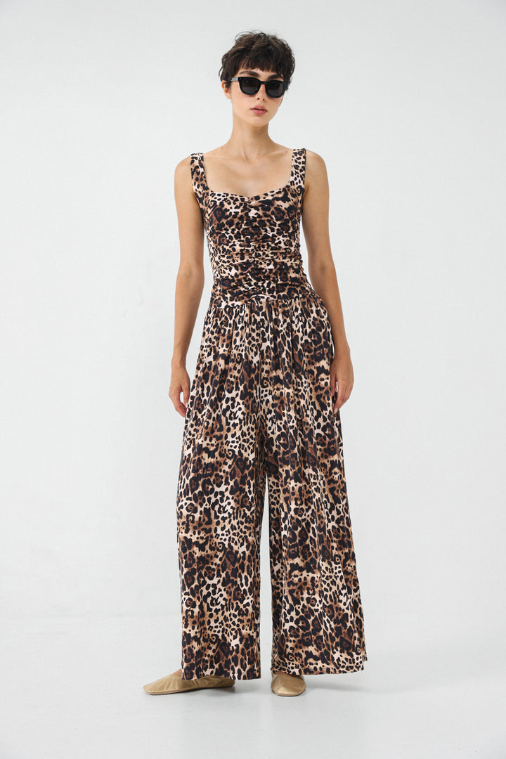 Sunset Leopard Jumpsuit