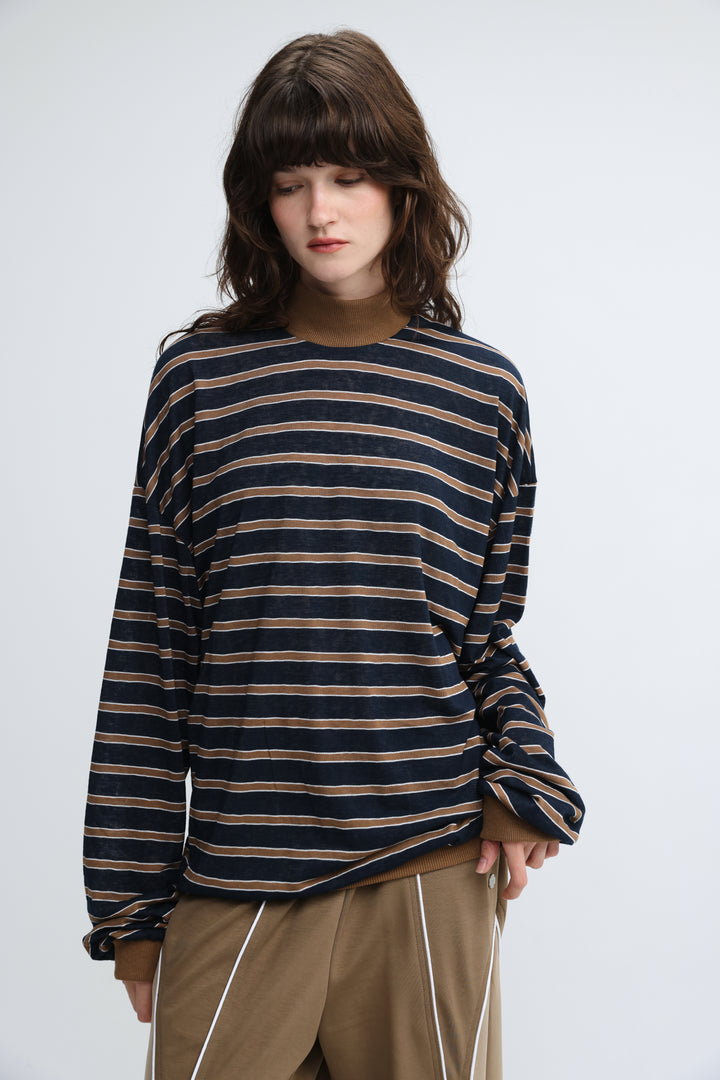 Tom Brown Stripes Shirt