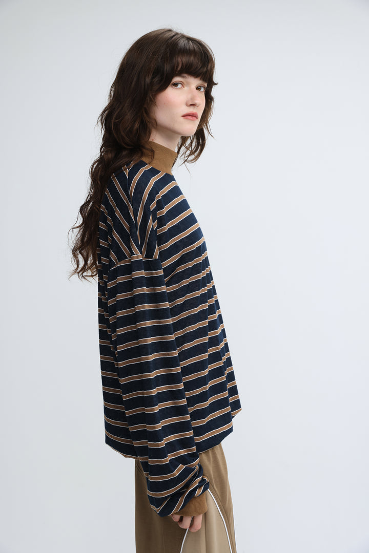 Tom Brown Stripes Shirt