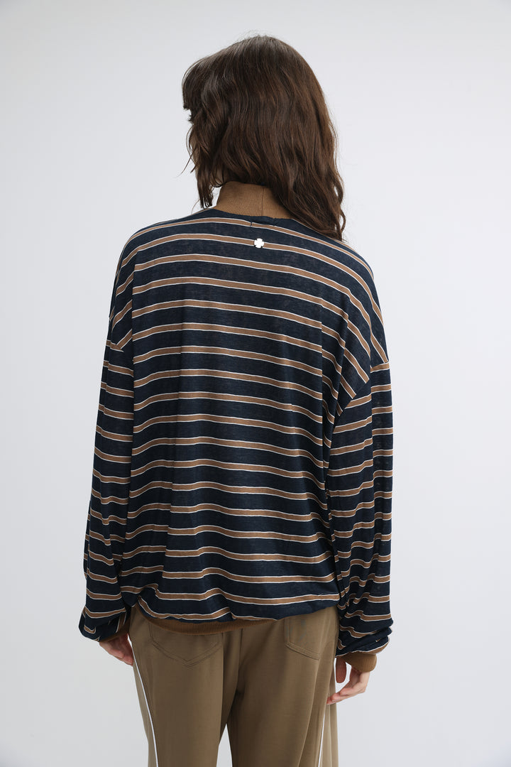 Tom Brown Stripes Shirt