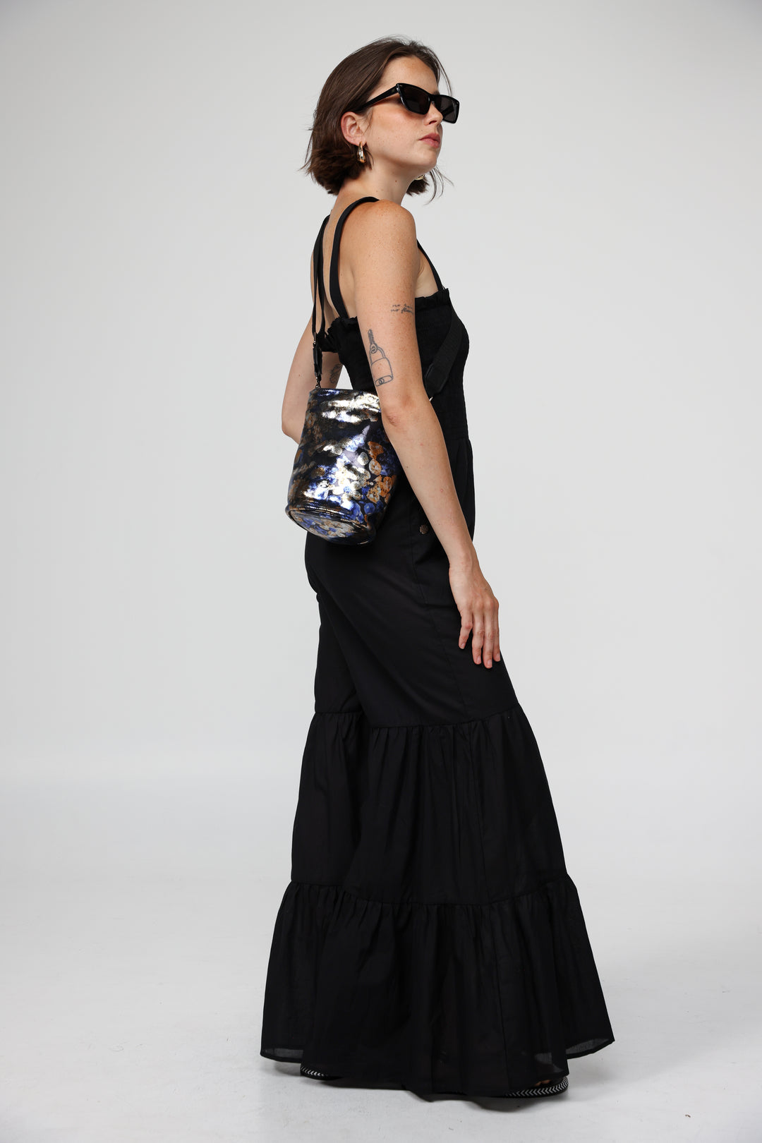 Floral Round Bag