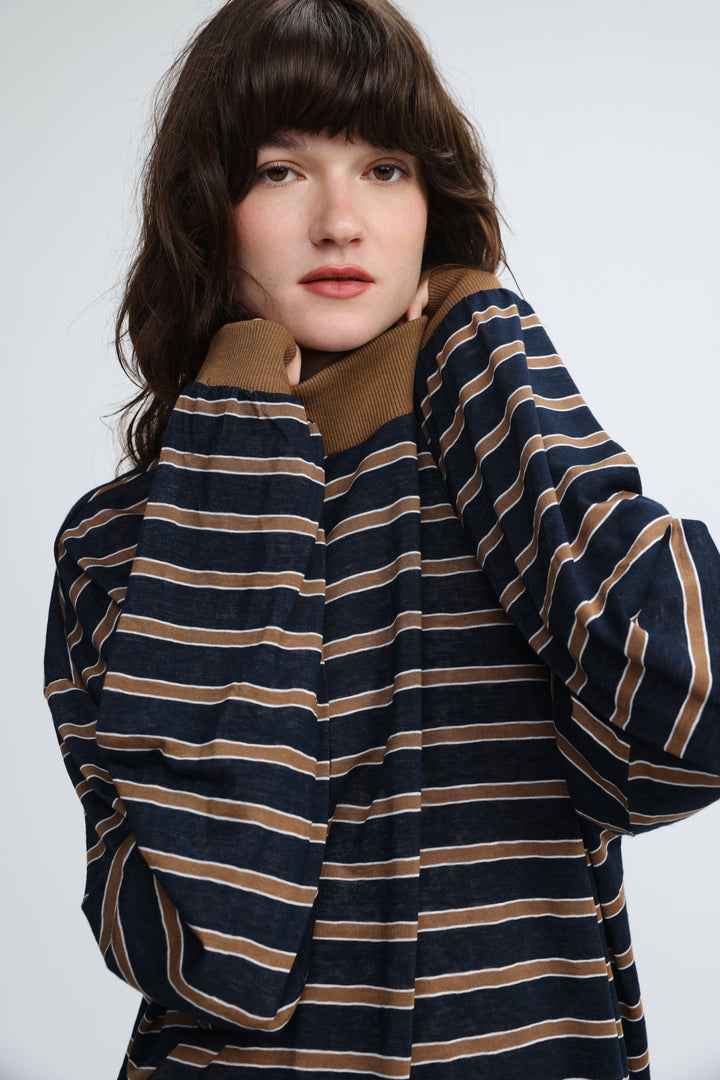 Tom Brown Stripes Shirt