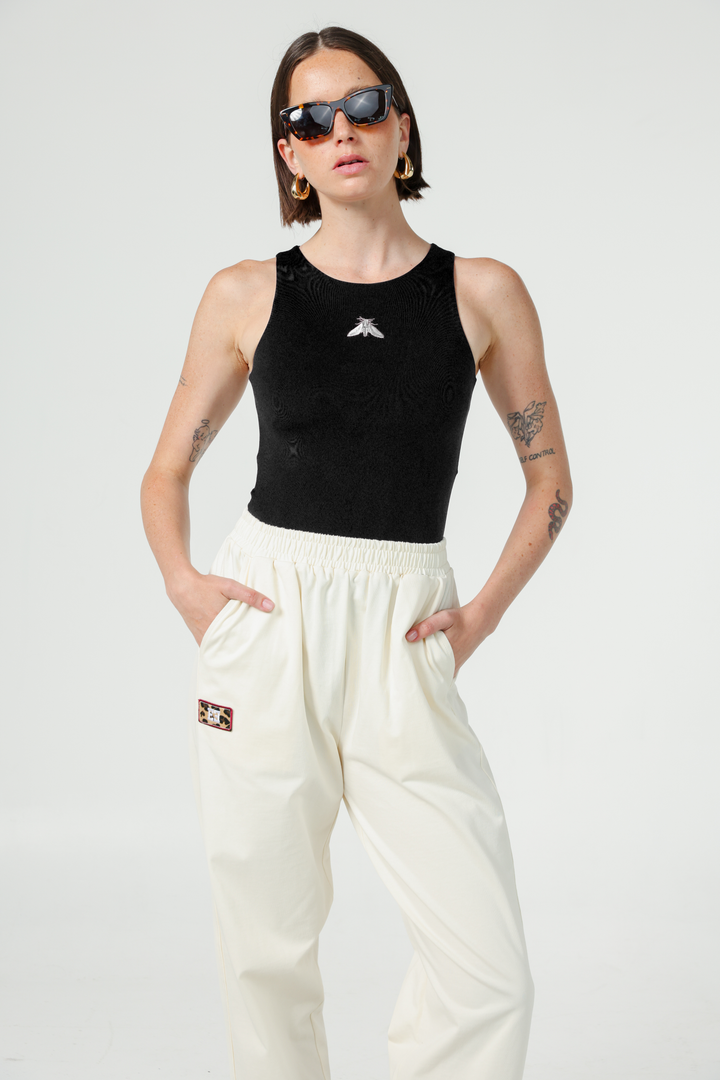 Freedom Black Bodysuit