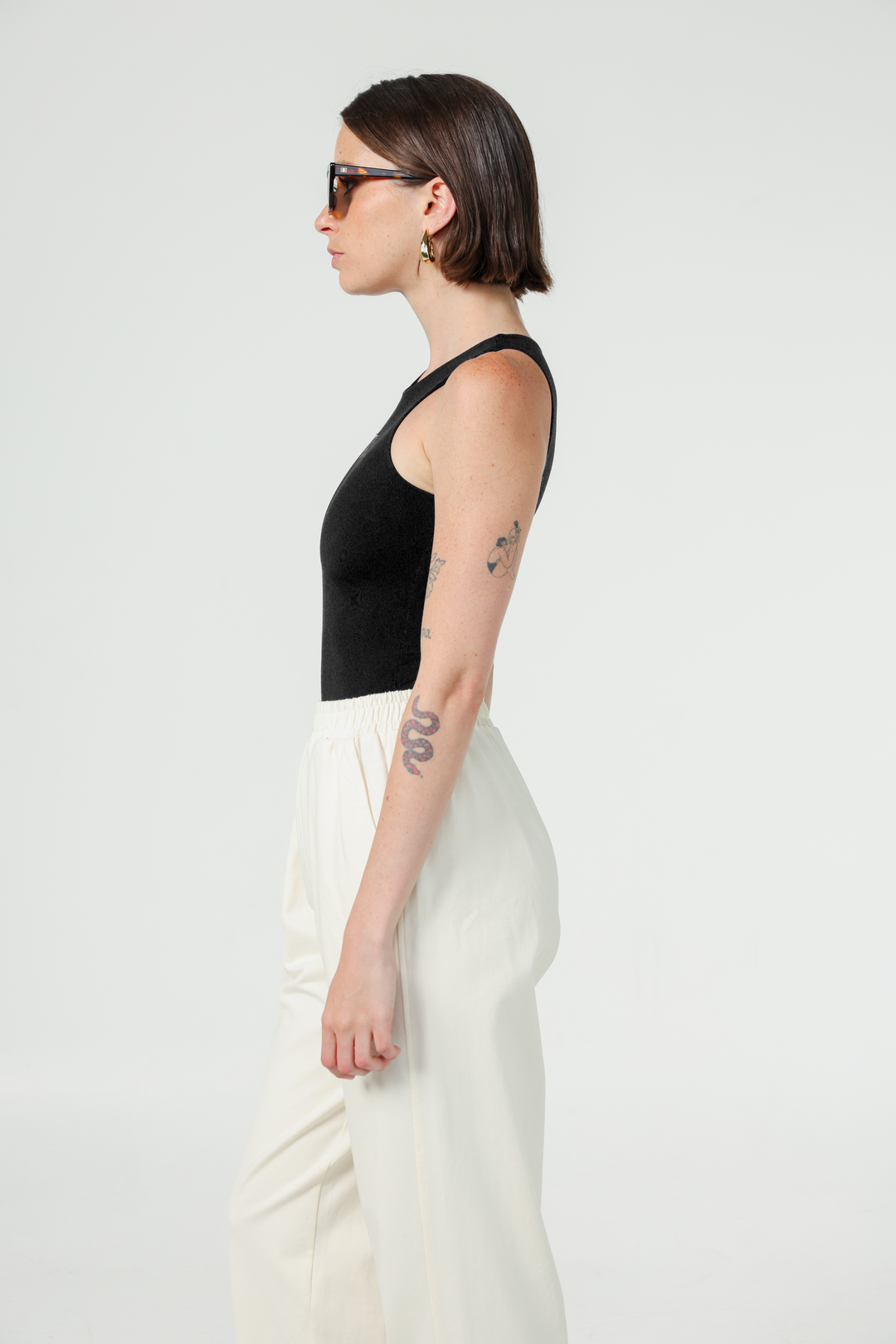 Freedom Black Bodysuit