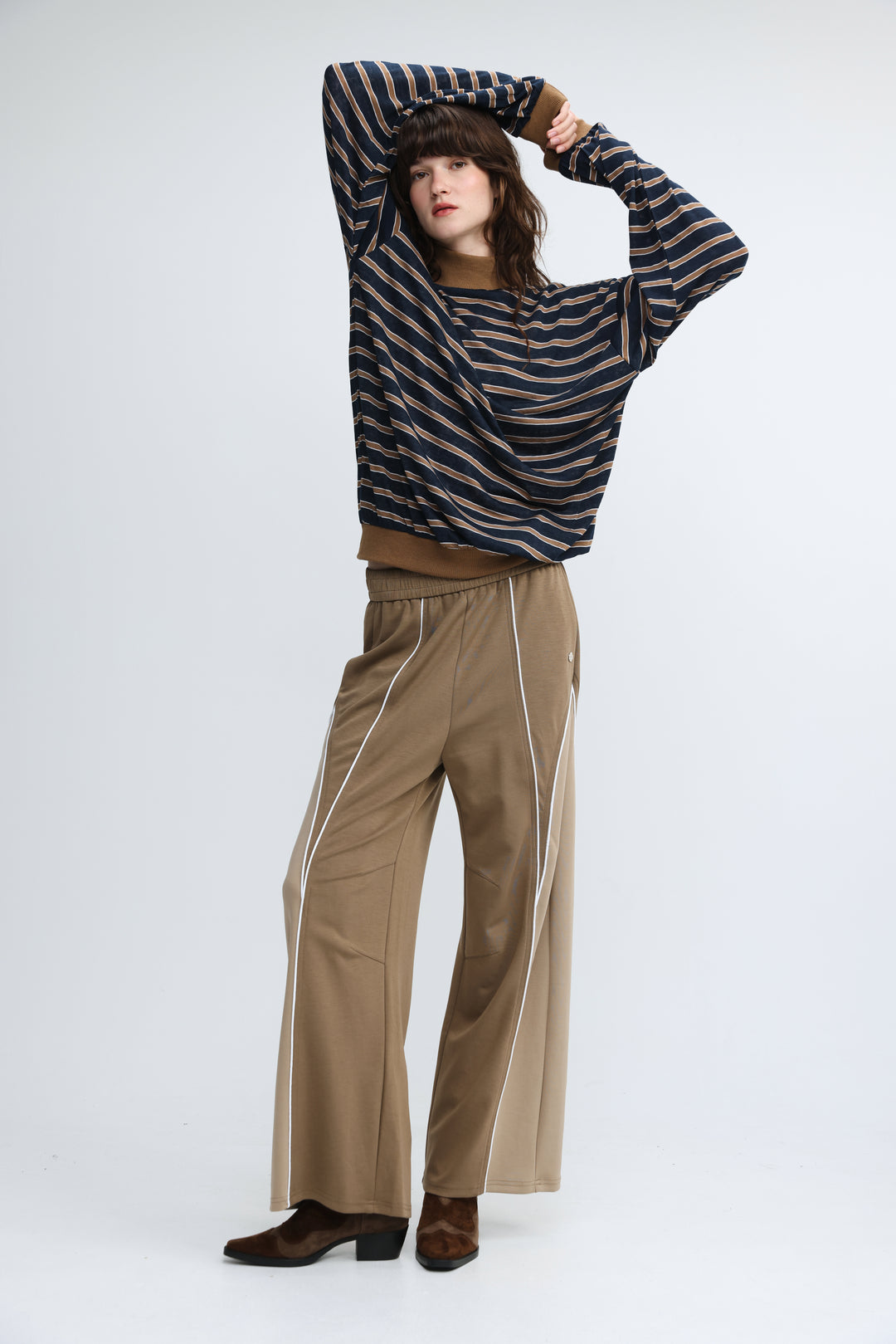 Tom Brown Stripes Shirt