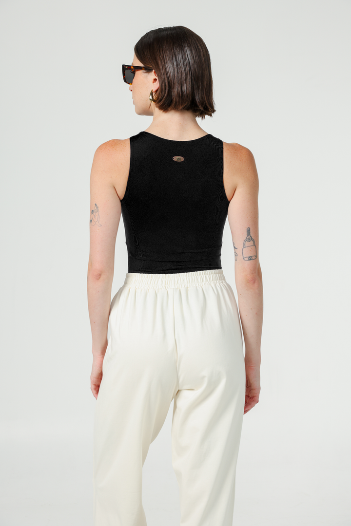 Freedom Black Bodysuit