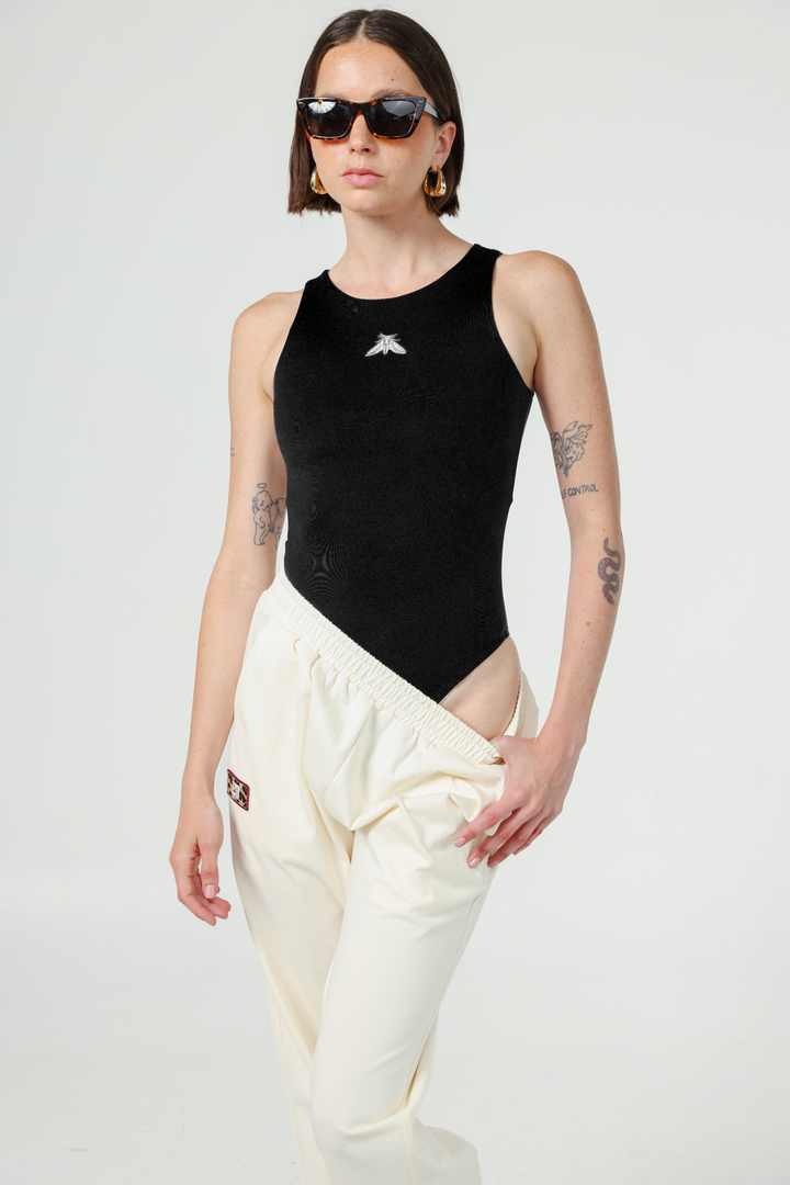 Freedom Black Bodysuit