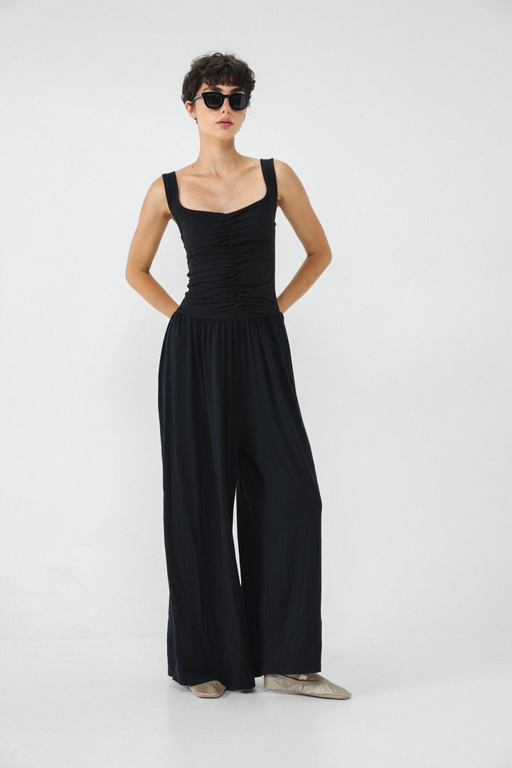 Sunset Black Jumpsuit