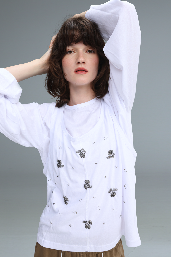 Forest White Shirt