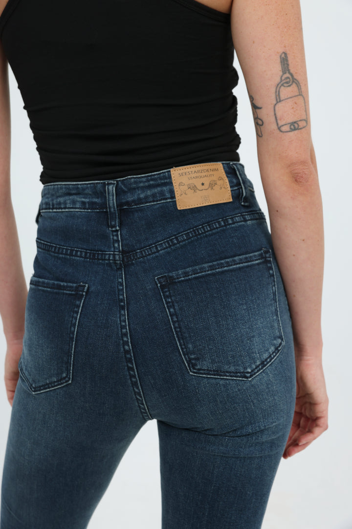 Star 631 Blue Short Denim