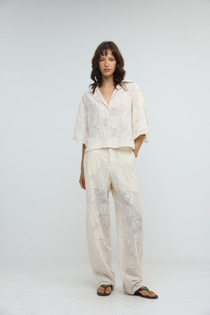 Gaia Cream Bottoms