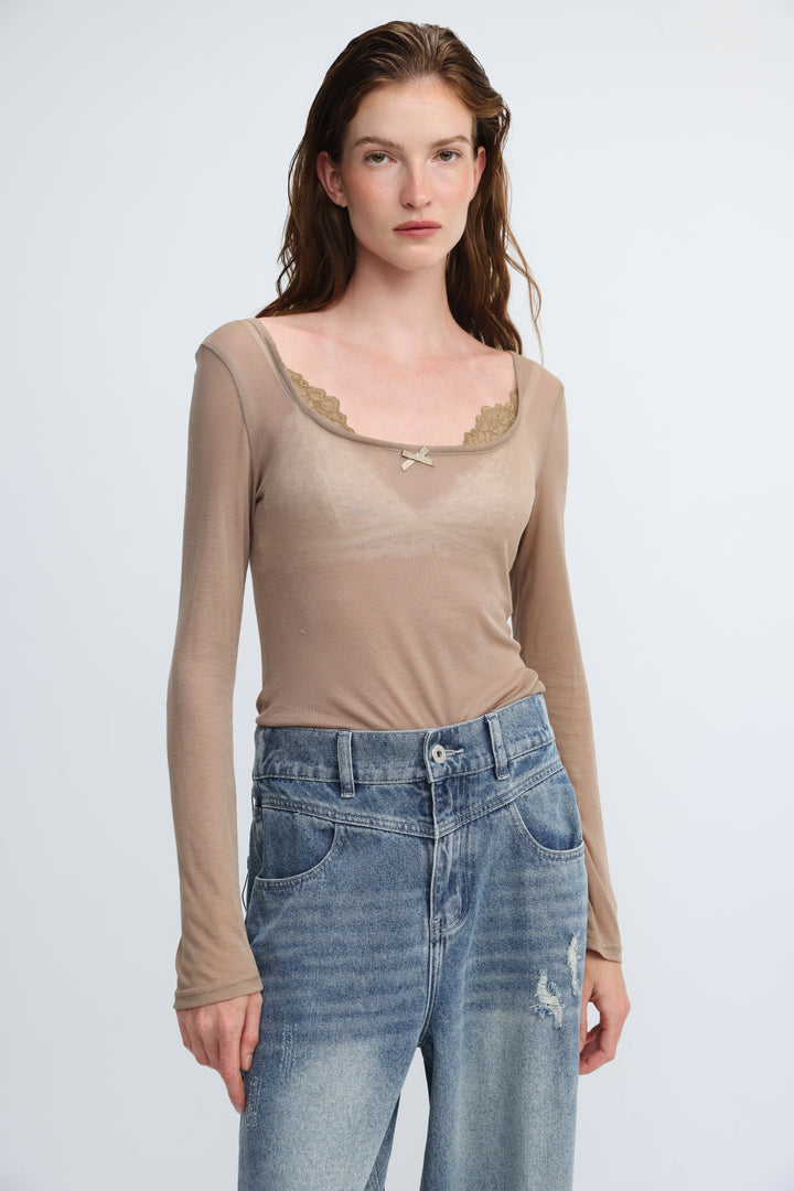 Saba14 Light Brown Shirt