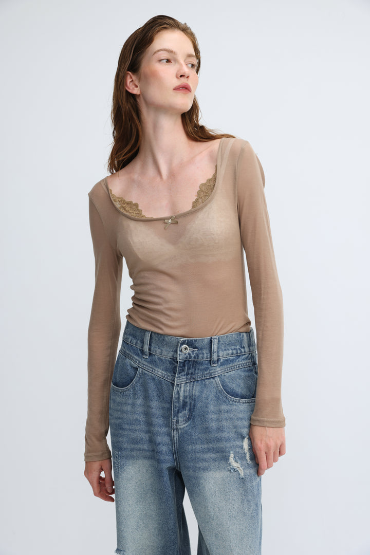 Saba14 Light Brown Shirt