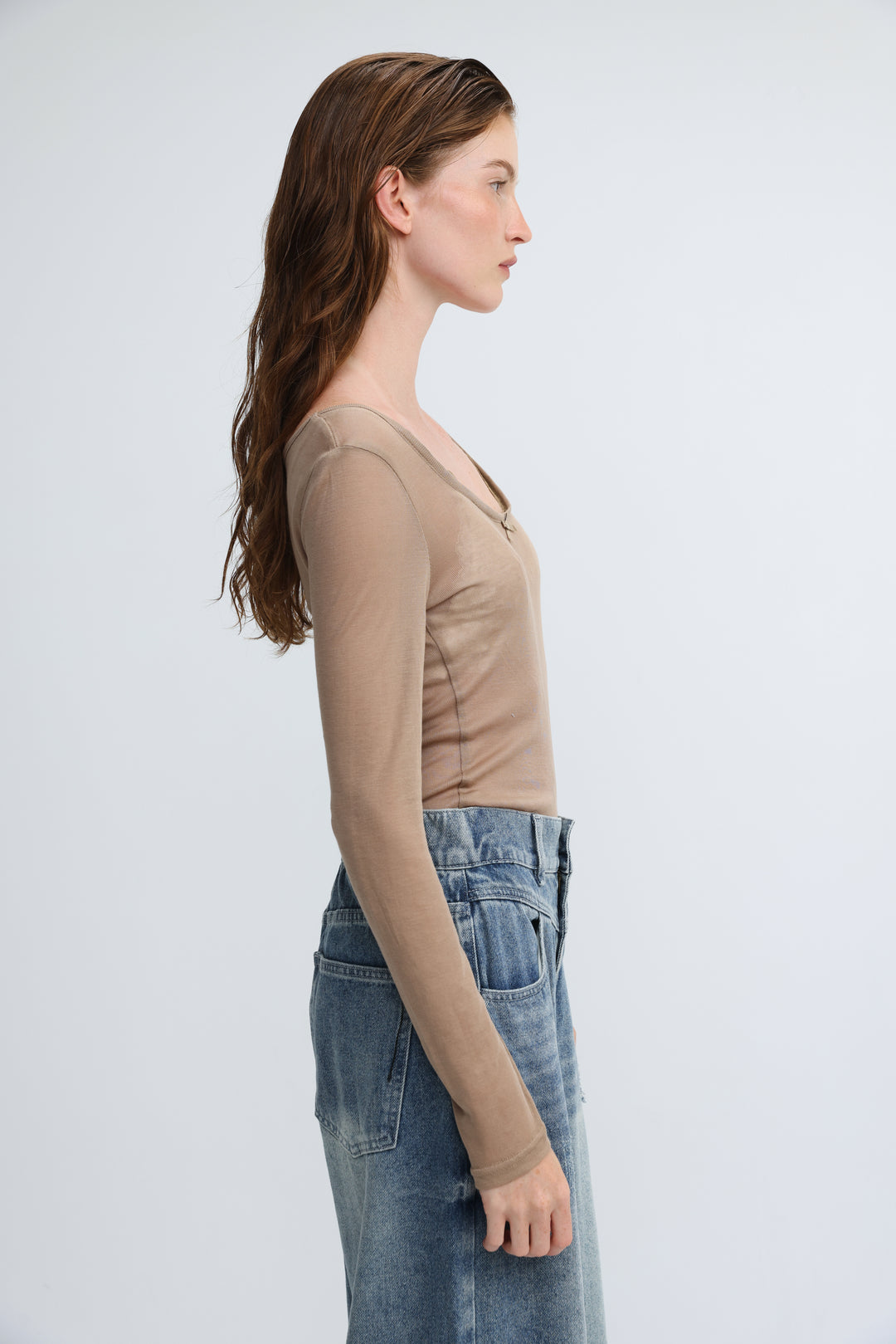 Saba14 Light Brown Shirt