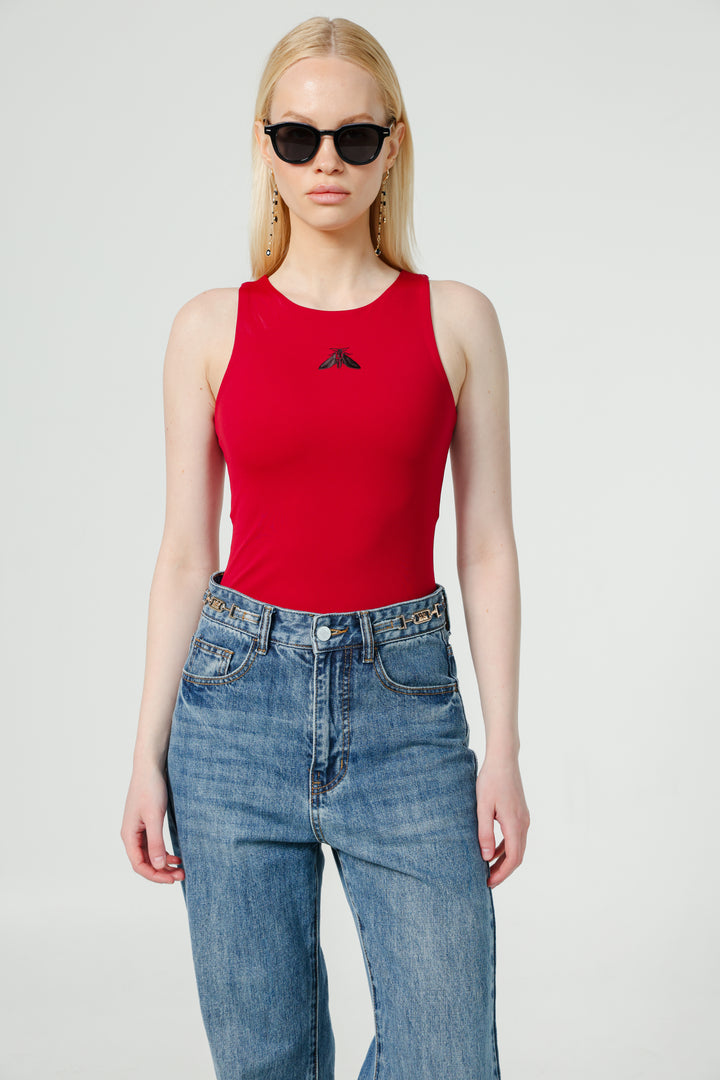 Freedom Red Bodysuit