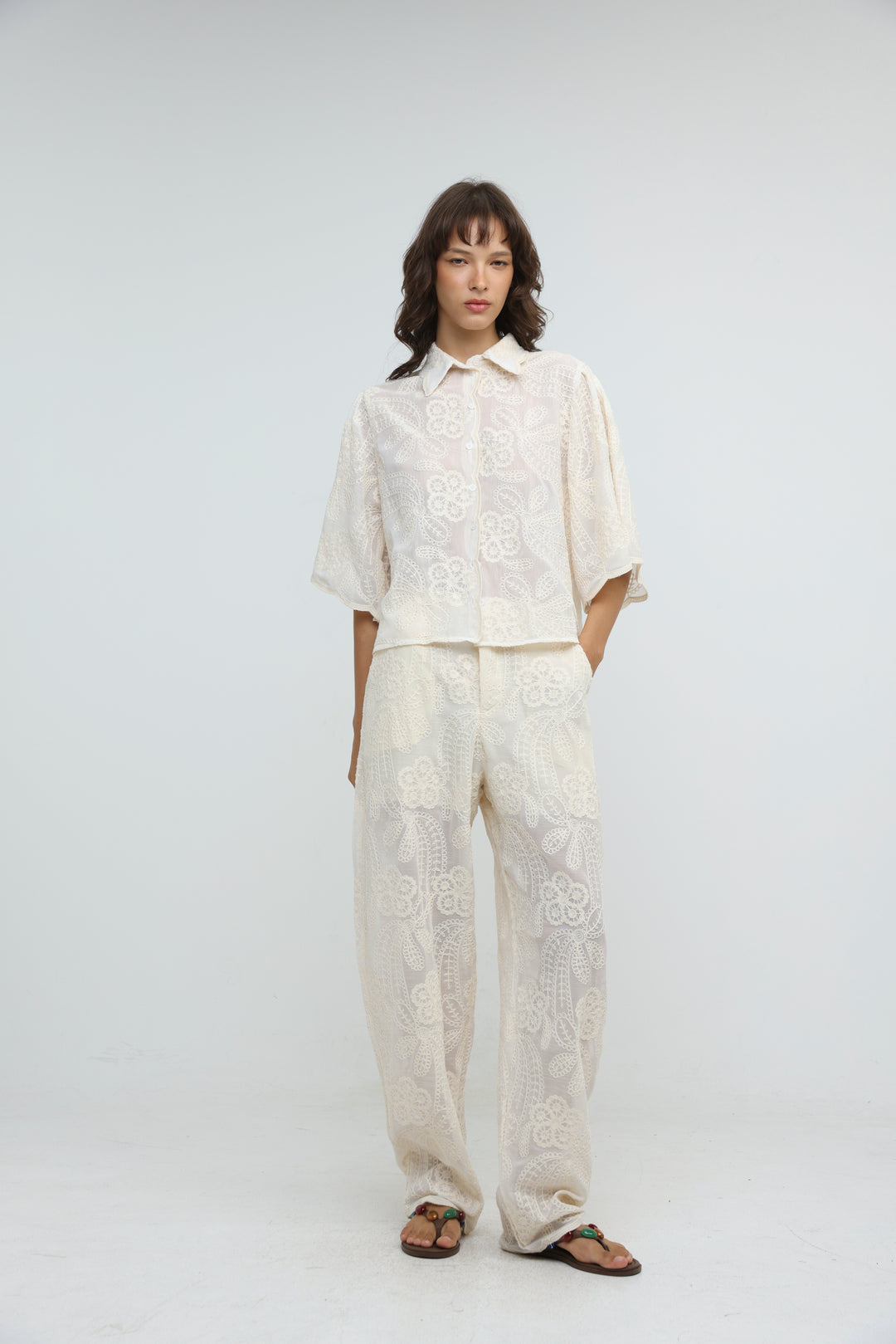 Gaia Cream Bottoms