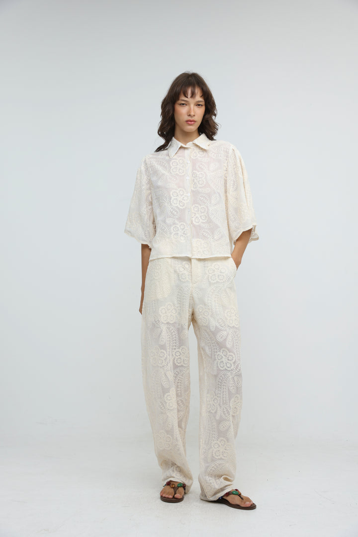 Gaia Cream Bottoms