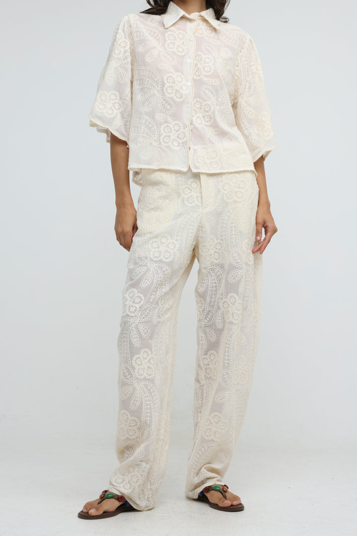 Gaia Cream Bottoms