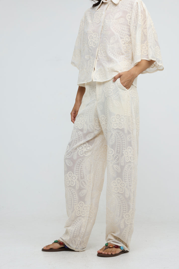Gaia Cream Bottoms