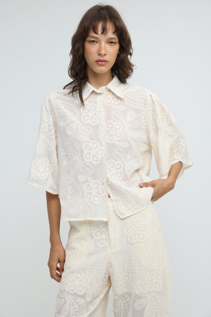 Gaia Cream Shirt