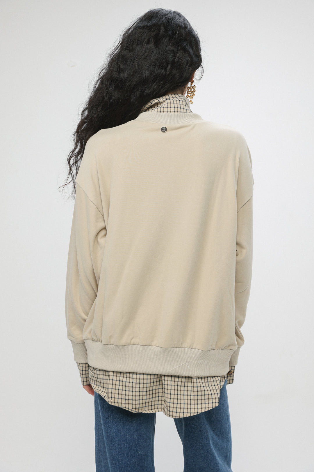Told Beige Sweater