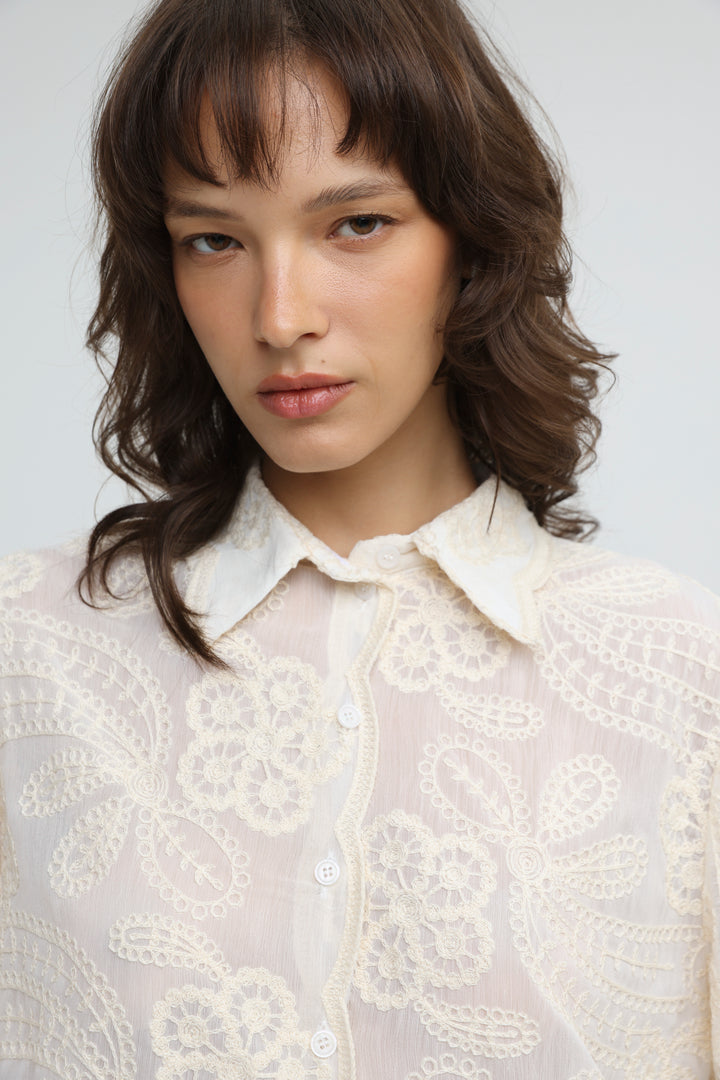 Gaia Cream Shirt