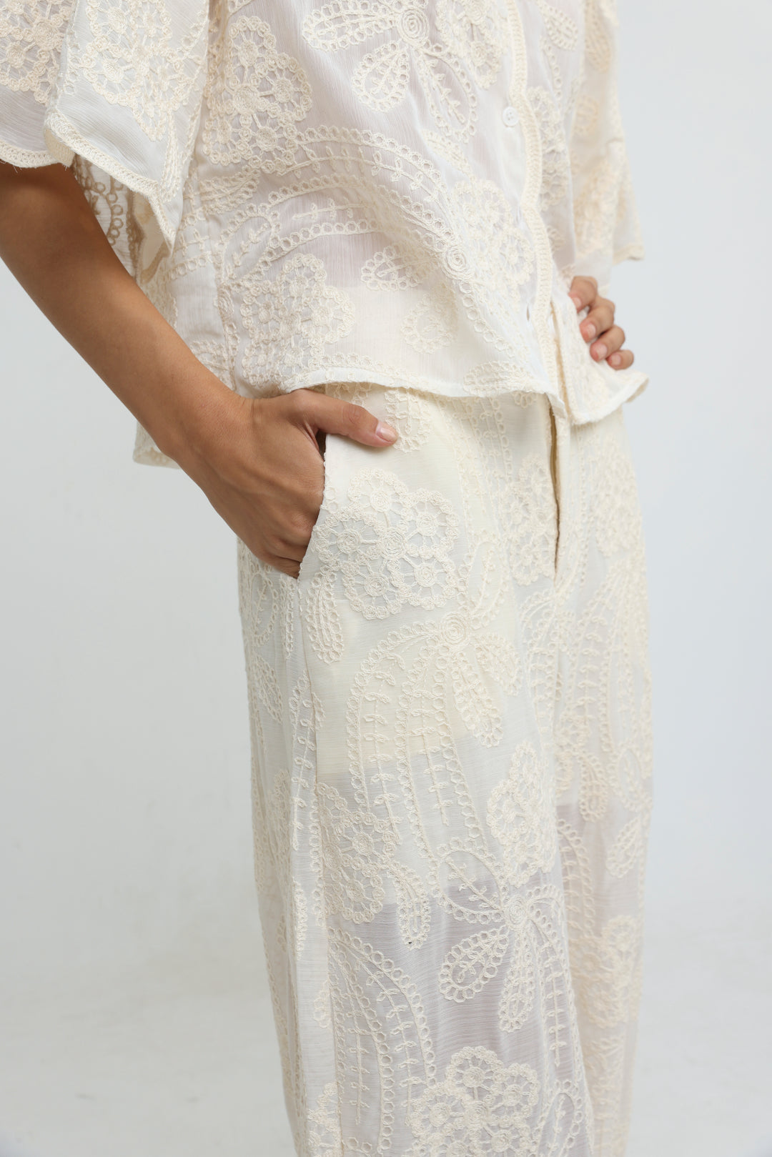 Gaia Cream Bottoms