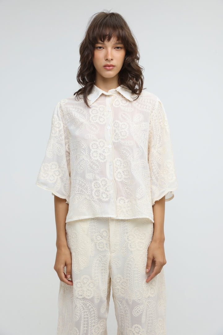 Gaia Cream Shirt