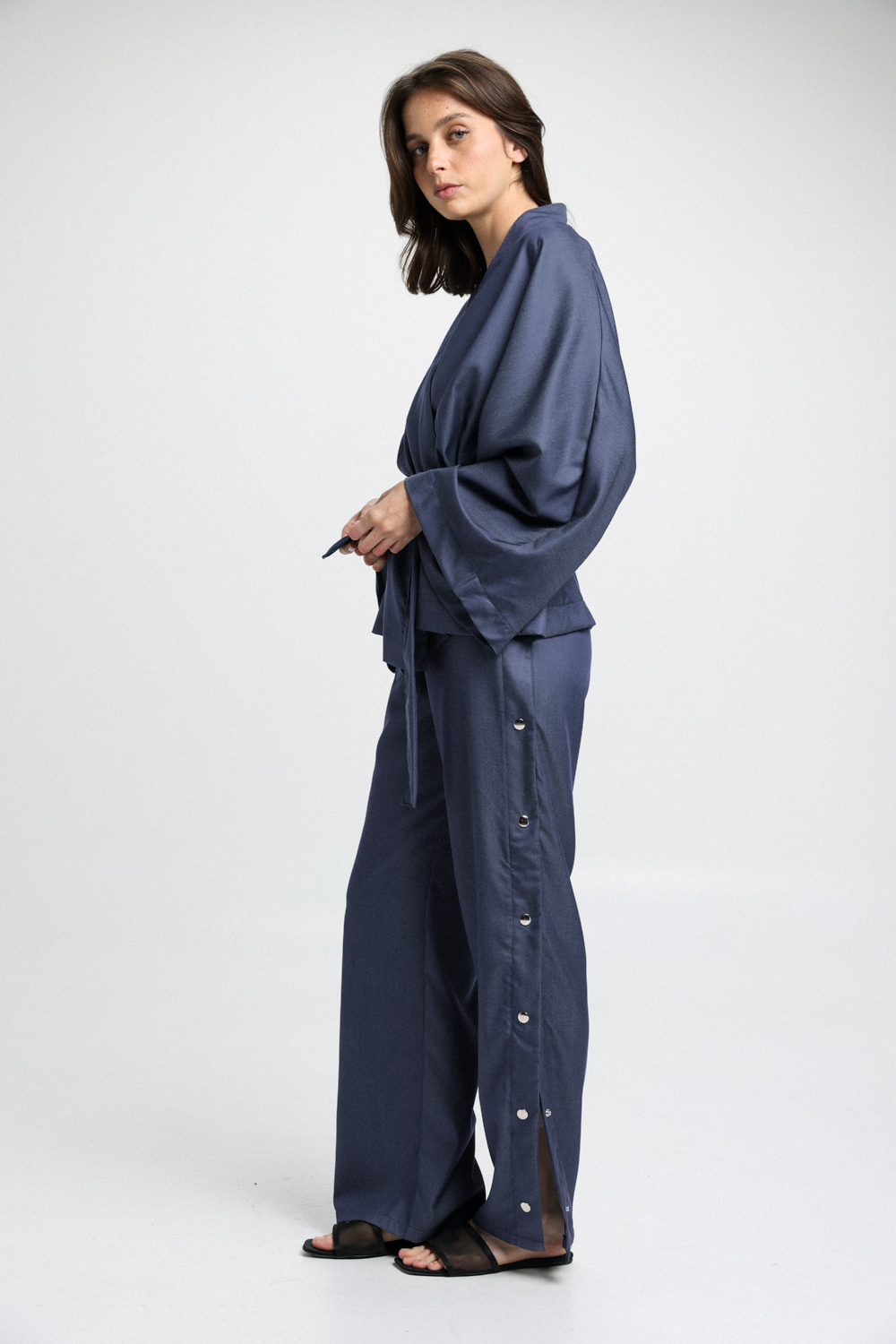 Inspo Denim Blue Kimono