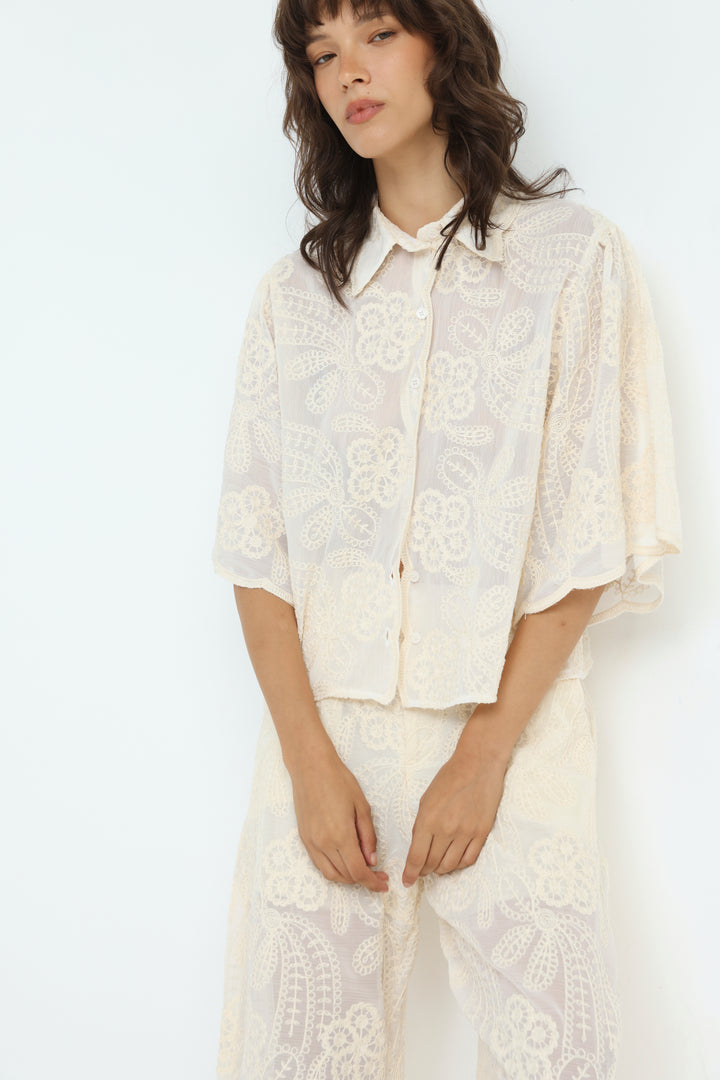 Gaia Cream Shirt