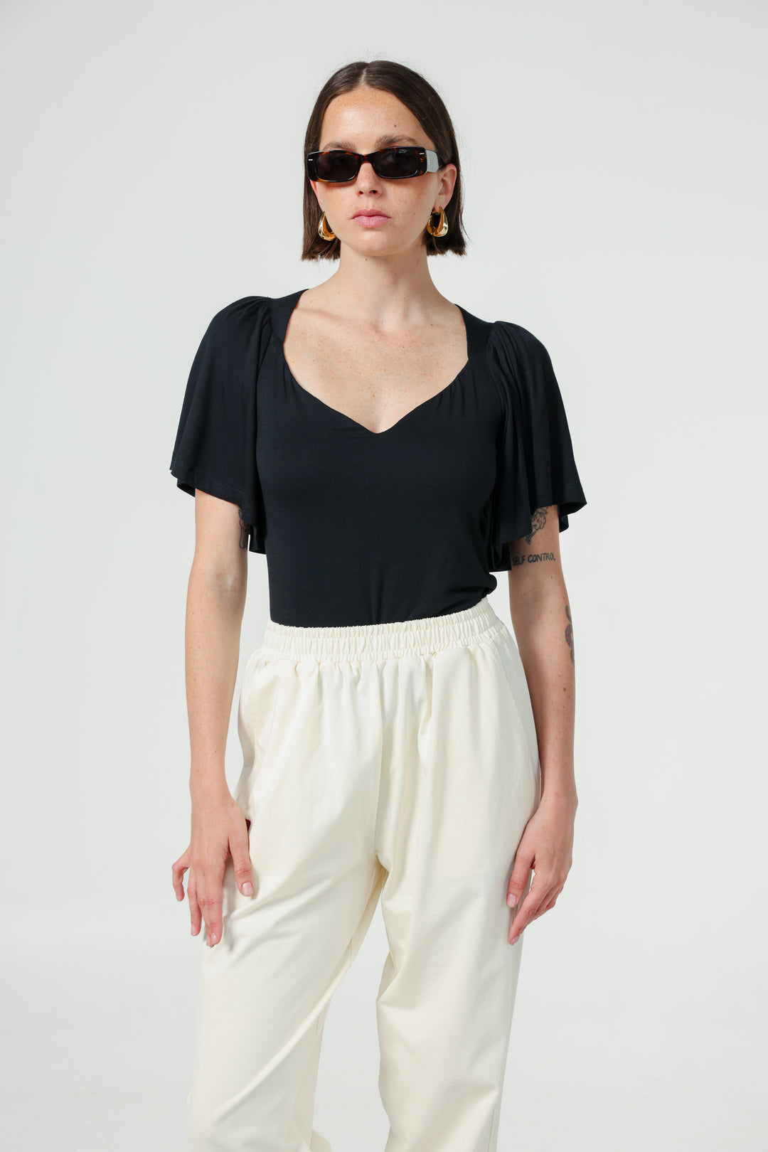 Heart Black T-Shirt