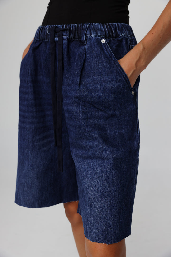 Sheinkin Blue Denim Shorts