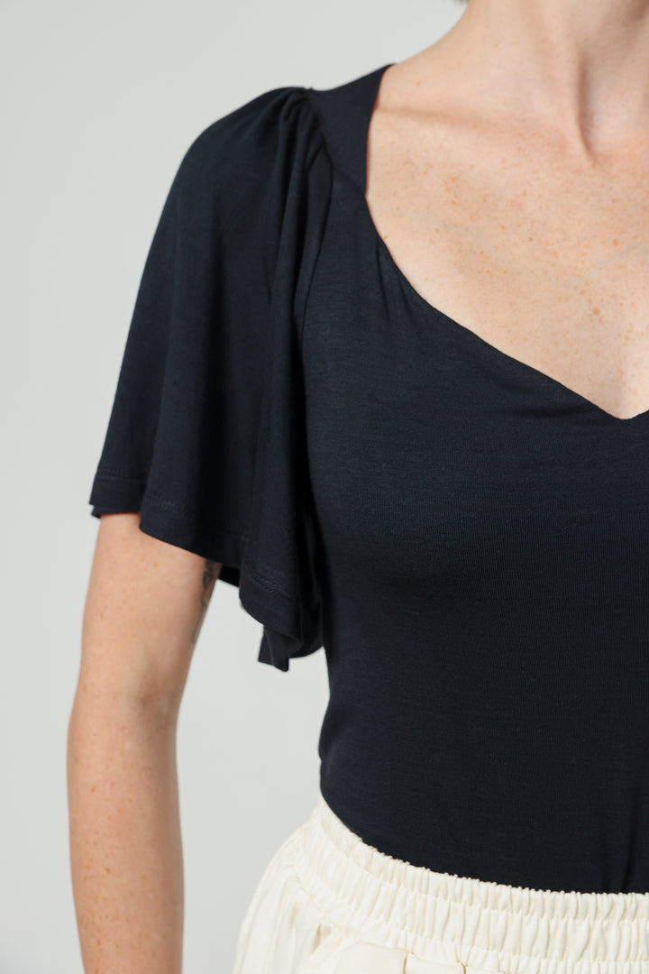 Heart Black T-Shirt