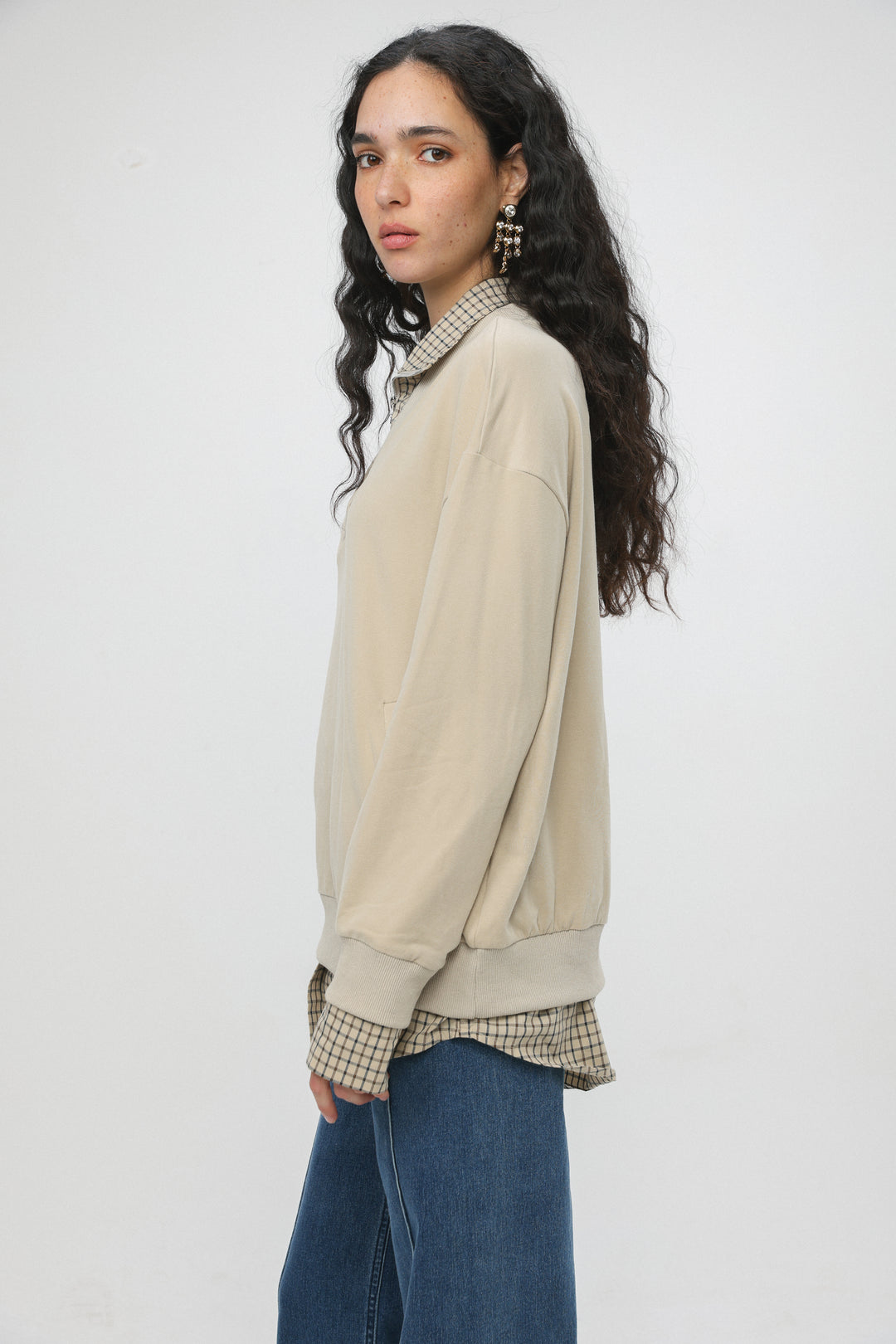 Told Beige Sweater