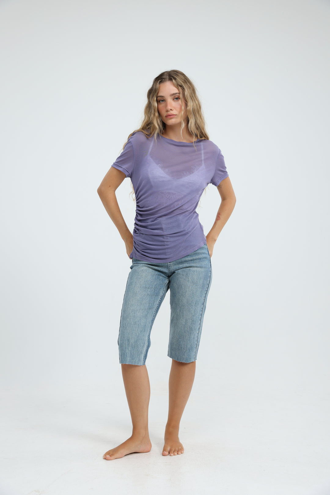 Star 563 Blue Short Denim